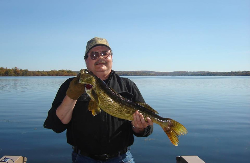 Fishing in Rice Lake